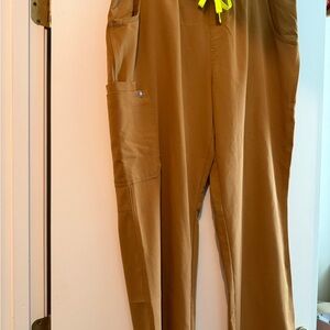 Women’s FIGS Kade Cargo Scrub Pants in Earth